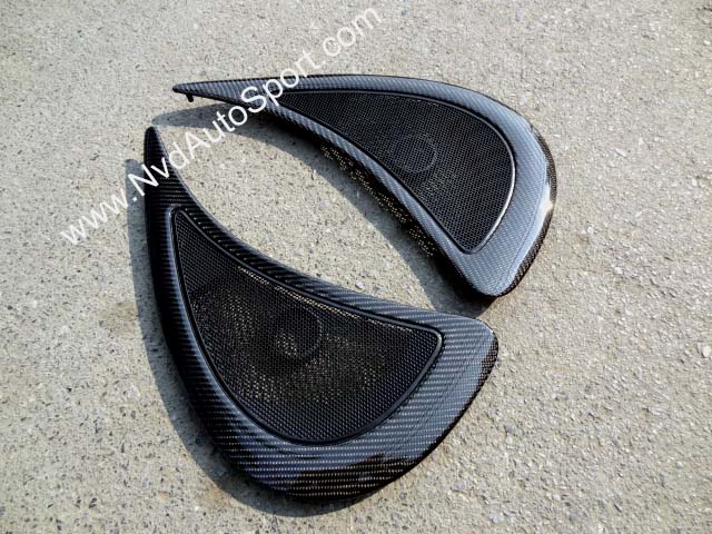 BMW Mini R55 R56 R57 R58 R59 carbon fiber Rear Speaker Covers